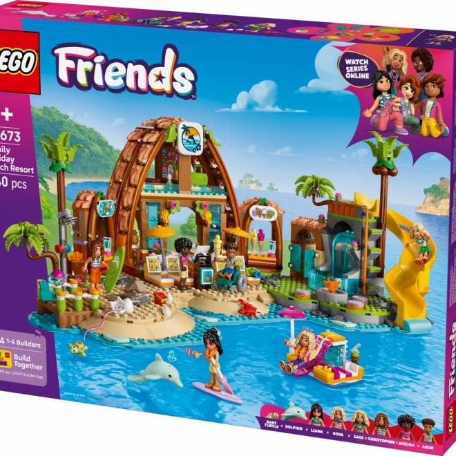 LEGO Friends Vacanza in famiglia alla spiaggia