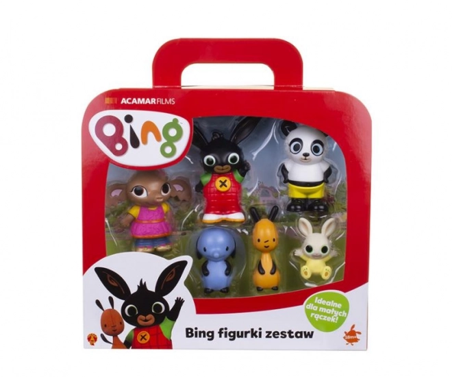 Set di figurine di Bing - set da 6 pezzi