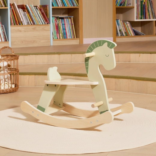 Struttura in legno stabile per un dondolio sicuro