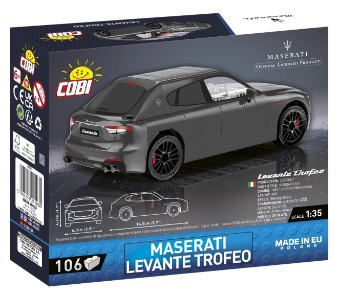 Cobi Maserati Levante Trofeo Modellino