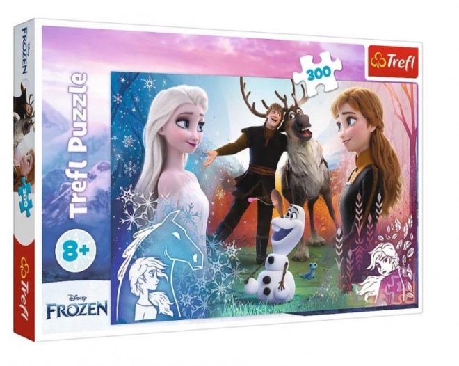 Puzzle Trefl Frozen 2: Magico Tempo 300 Pezzi