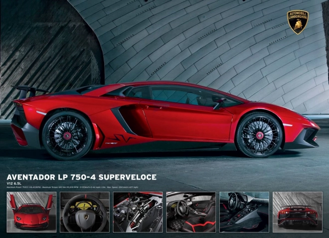 Puzzle Lamborghini Aventador EUROGRAPHICS