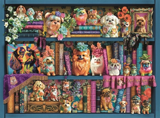 Puzzle Cuccioli di Porcellana RAVENSBURGER 500 pezzi