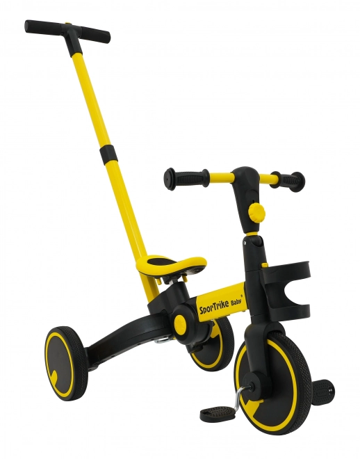 Triciclo Happy Bike 3 in 1 Sportrike Giallo