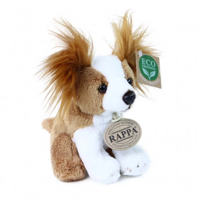 Cane di peluche seduto eco-friendly 14 cm