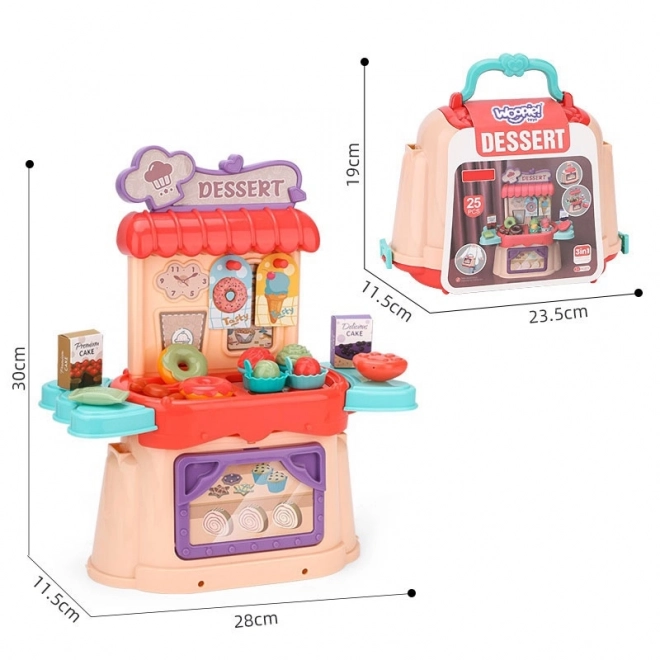 Set 3 in 1 Pasticceria e Gelateria per Bambini