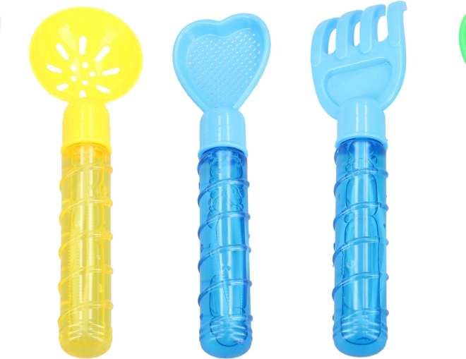 Bolle di Sapone a Forma di Attrezzo