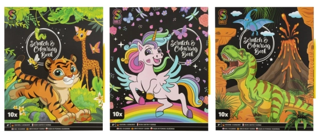 Doppio divertimento: da grattare e da colorare