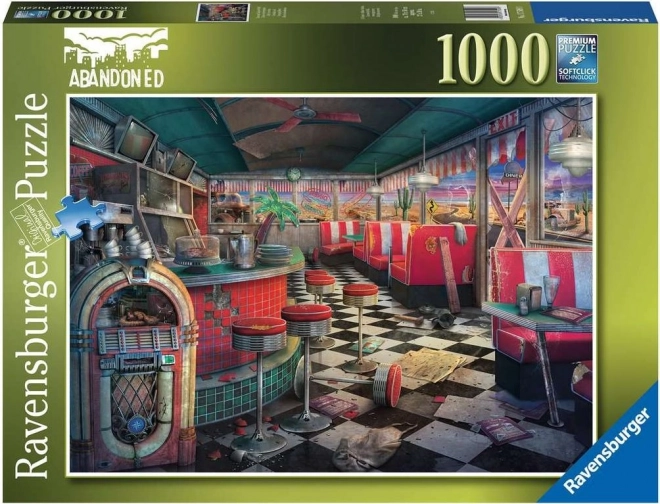 Puzzle Ravensburger luoghi abbandonati: Bistrot decadente 1000 pezzi