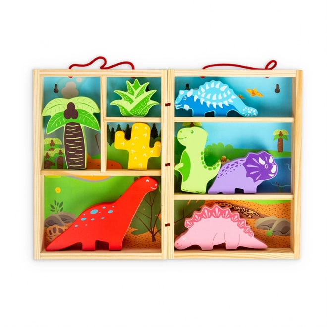 Scatola di gioco Dinosauri Bigjigs Toys