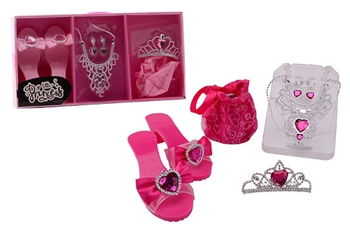 Set di accessori rosa per principessa