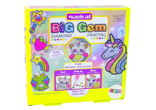 Set creativo di adesivi decorazione diamanti