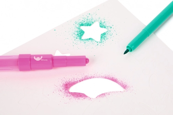 Set di pittura con pennarelli a soffio Stitch A4