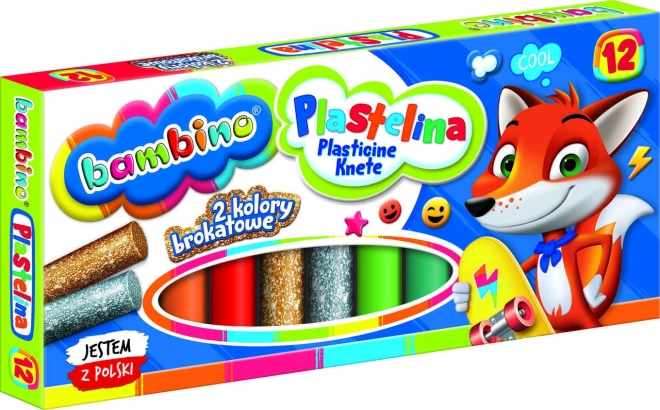 Plastilina 12 colori Bambino