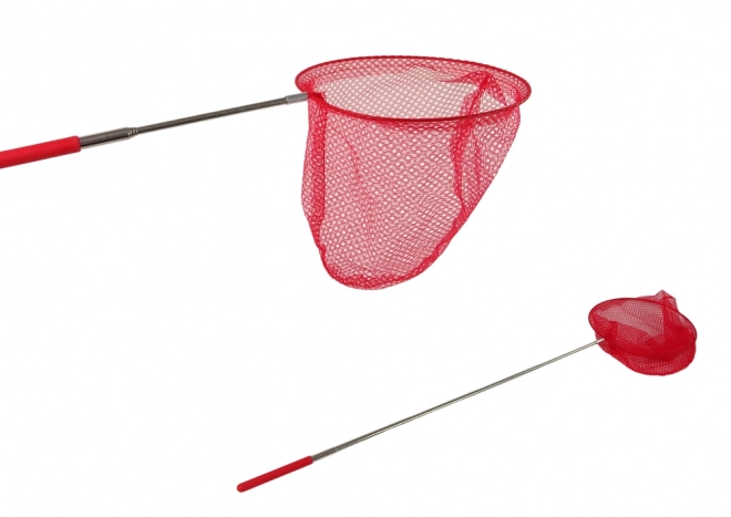 Rete pieghevole telescopica anti-insetti 85 cm rossa