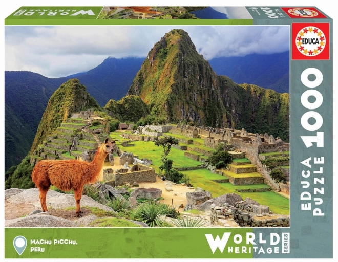 Puzzle Machu Picchu 1000 pezzi con colla inclusa