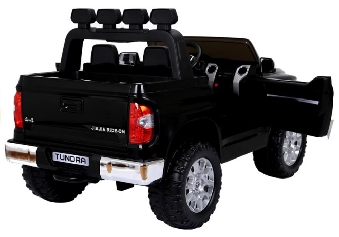 Auto elettrico Toyota Tundra nero per bambini