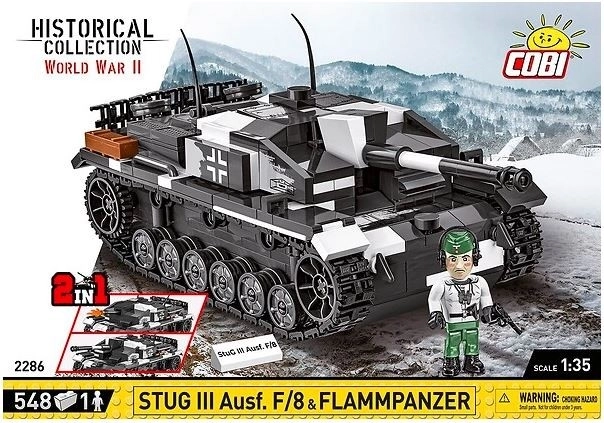 Set Modellini Blocchi StuG III Ausf.F/8 e Flammpanzer