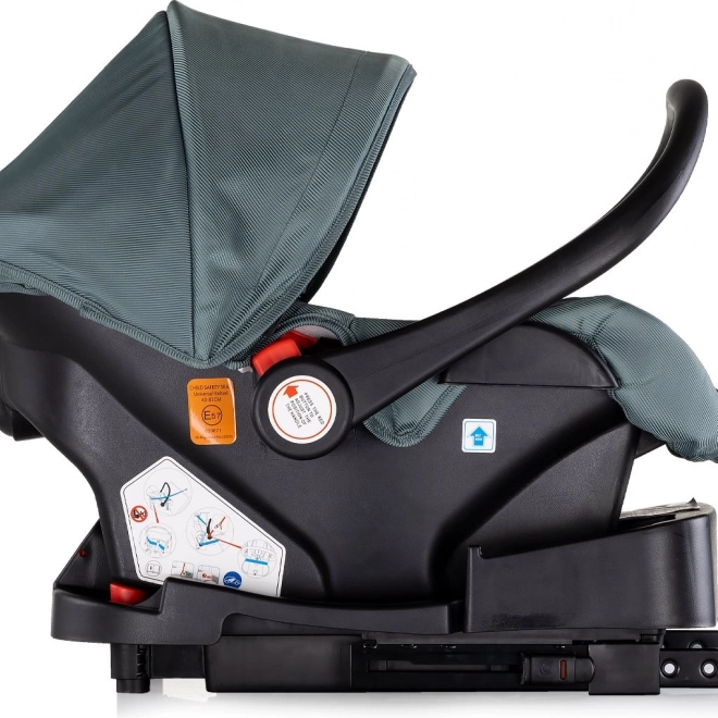 Seggiolino per bambini Aura i-Size 40-85 cm Basil