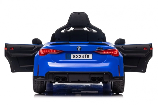 Auto a batteria BMW M4 blu