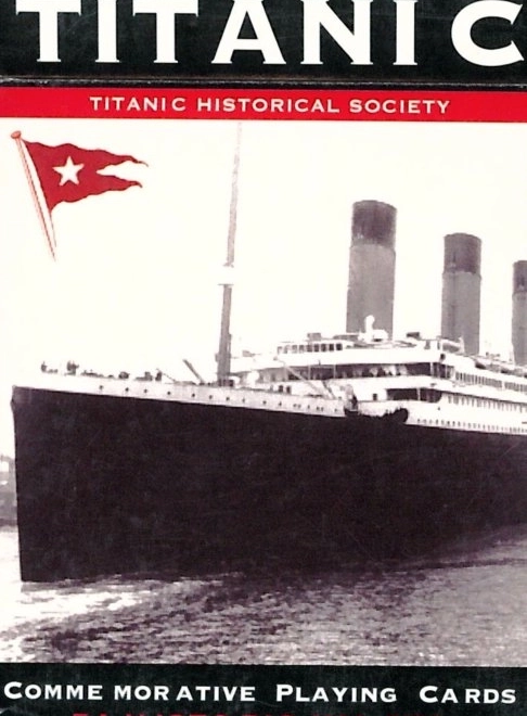 Carte da gioco con tema del Titanic