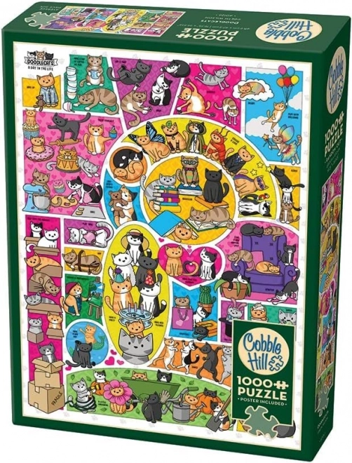 Puzzle Doodlecats 1000 pezzi