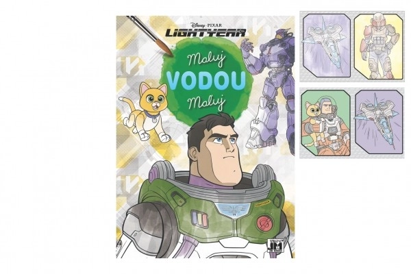 Libretto da colorare con acqua Buzz Lightyear