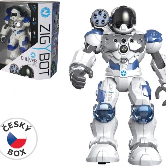 Robot interattivo Guliver - Capitano dei Servizi di Ordine Spaziale, Blu
