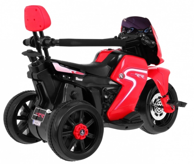 Motocicleta elettrica 3 in 1 per bambini con audio LED e maniglione rimovibile