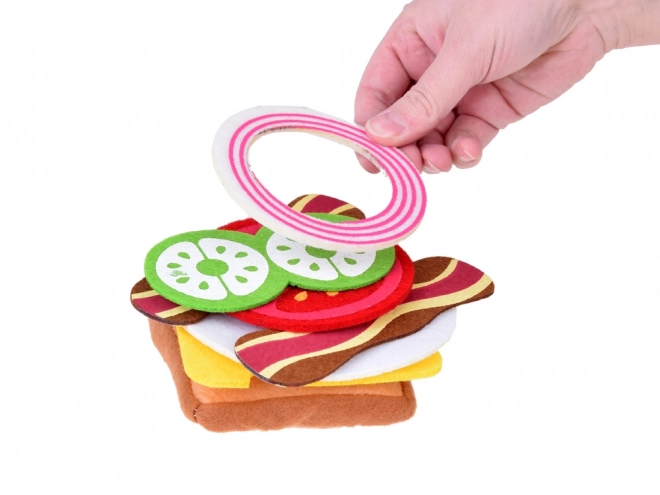Set giocattolo alimentari pane e verdure "La mia colazione"