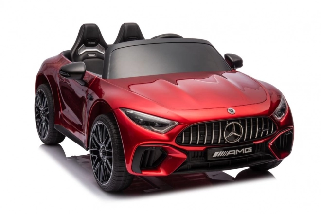 Mercedes AMG SL63 auto verniciato rosso a batteria