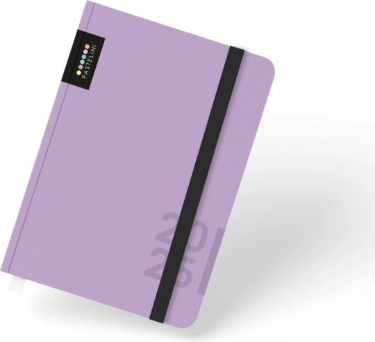 Agenda settimanale A6 2026 PASTELINI viola