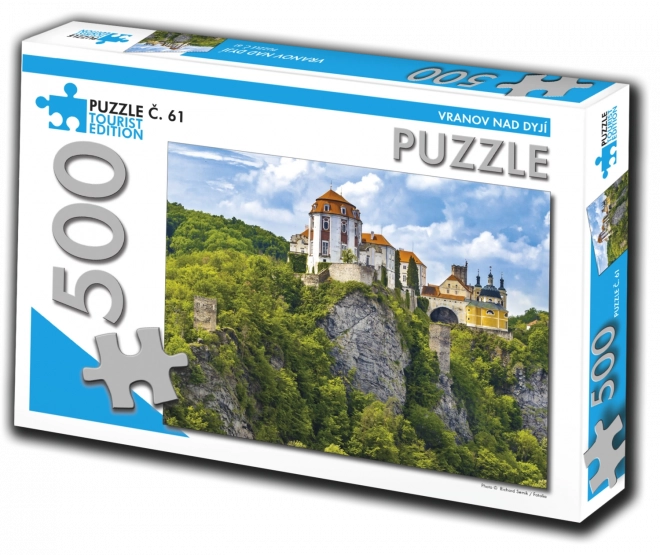 Puzzle turistico Vranov nad Dyjí 500 pezzi