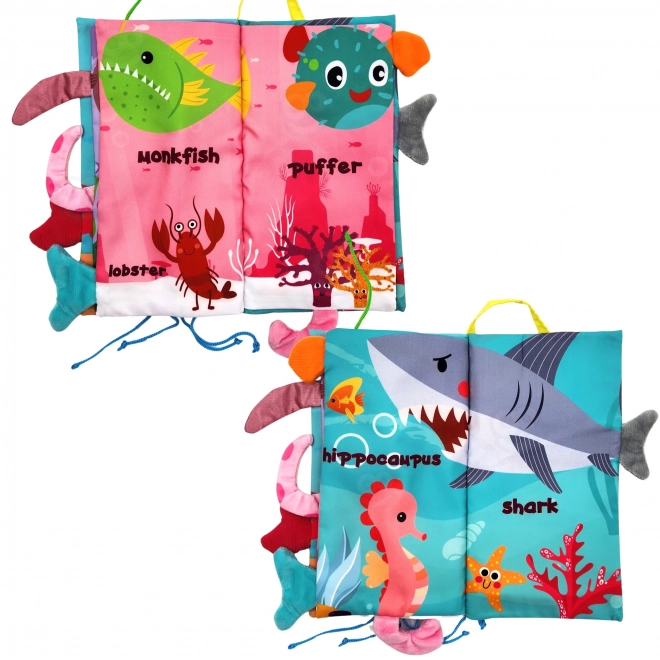 Libro sensoriale animali marini Woopie