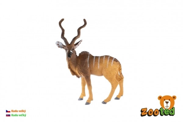 Grande kudu in plastica 14cm in bustina