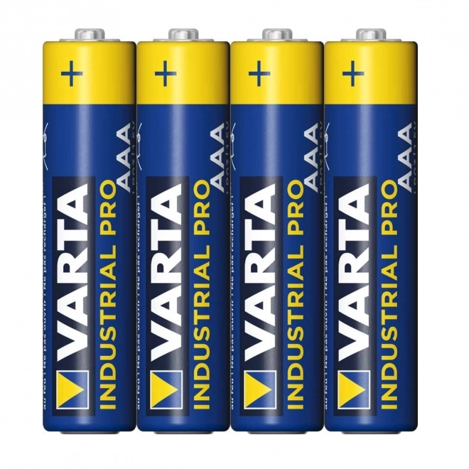 Batterie alcaline AAA Varta Industrial (4 pezzi)