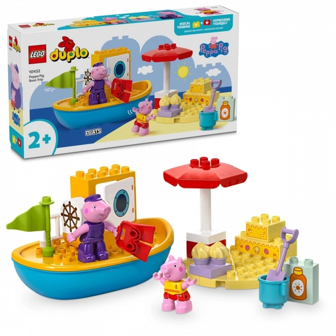 Giocattolo DUPLO Peppa e la Barca