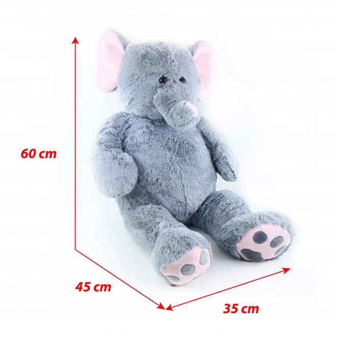 Grande elefante di peluche Bimbo 100 cm