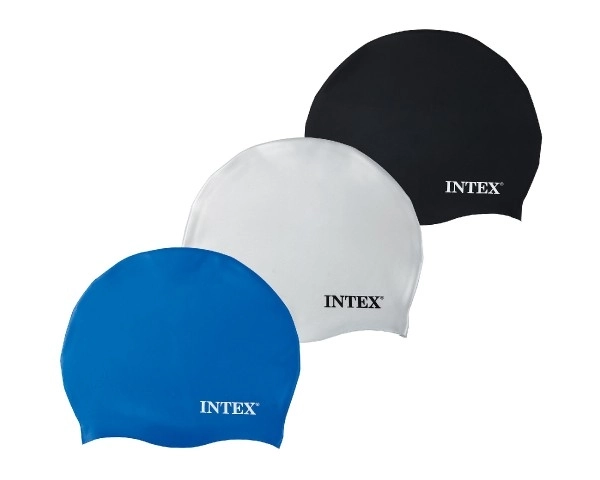 Cuffia da nuoto in silicone 3 colori