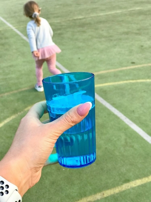 Tazza da allenamento infrangibile per bambini Reflo blu