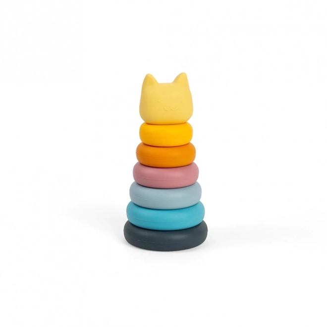 Torre impilabile in silicone Gatto