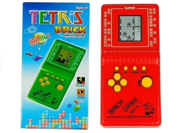 Gioco Elettronico Tetris Tascabile Rosso