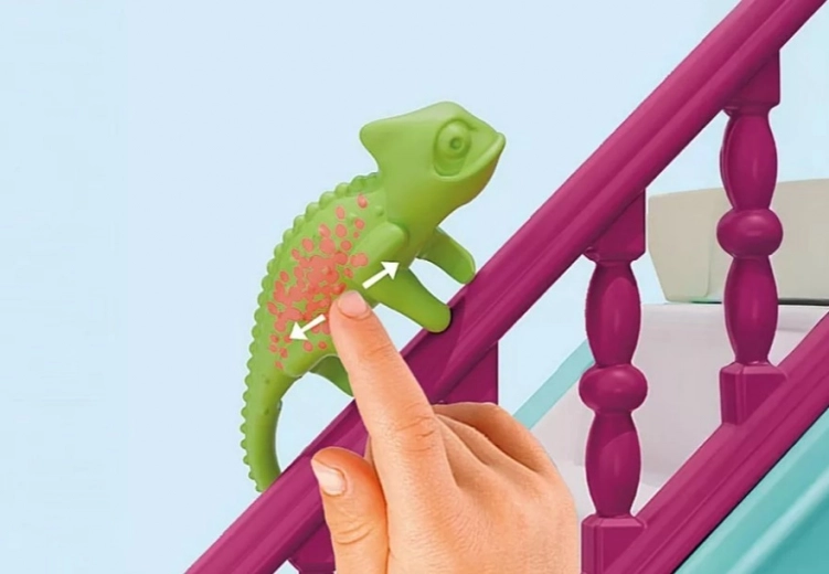 Nascondiglio segreto ed elementi interattivi