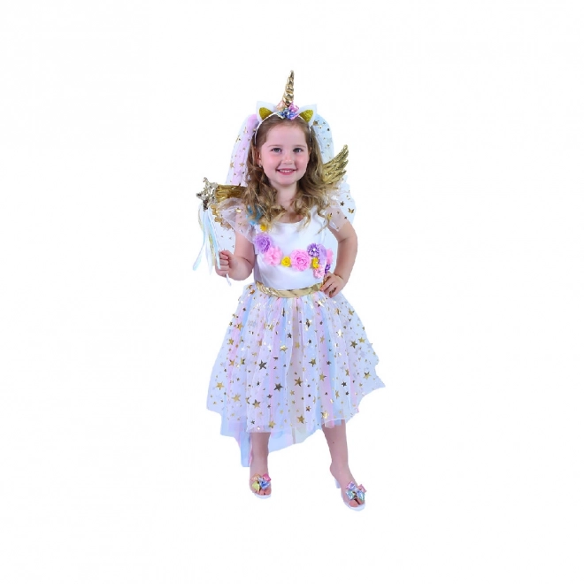 Costume Unicorno con Accessori