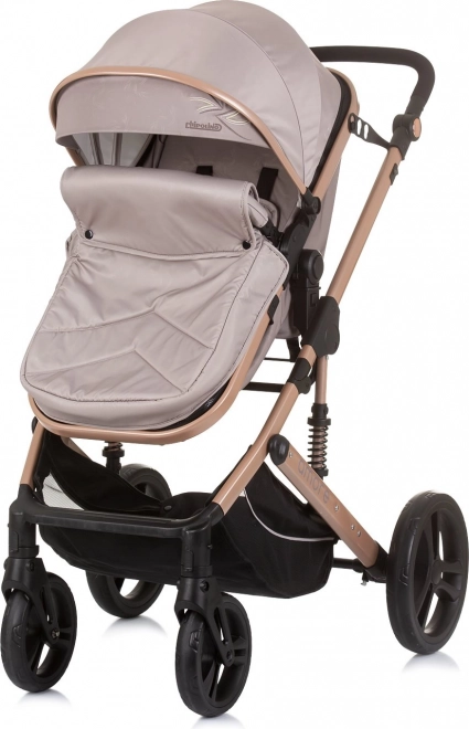 Passeggino combinato Amore 2 in 1 Chipolino Jungle – Macadamia