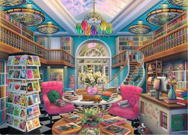 Puzzle 1000 pezzi Palazzo dei Libri RAVENSBURGER