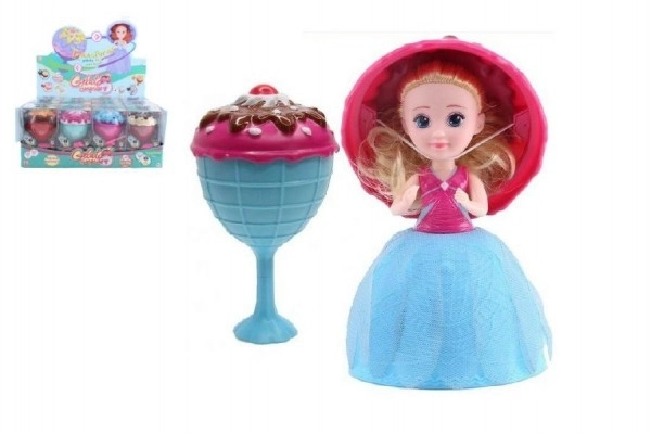 Bambola Principessa Magica nel Bicchiere Gelato