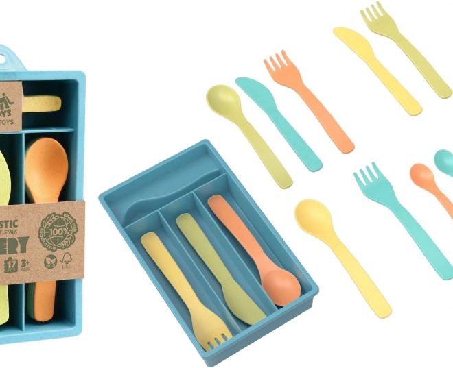 Set di posate da cucina in bioplastica