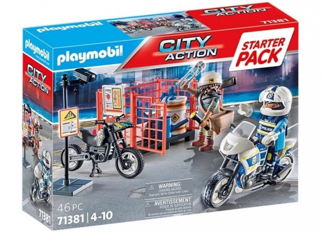 Set di azione poliziotto PLAYMOBIL