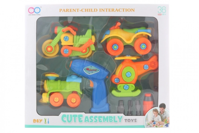 Set di avvitamento Veicoli di trasporto per bambini